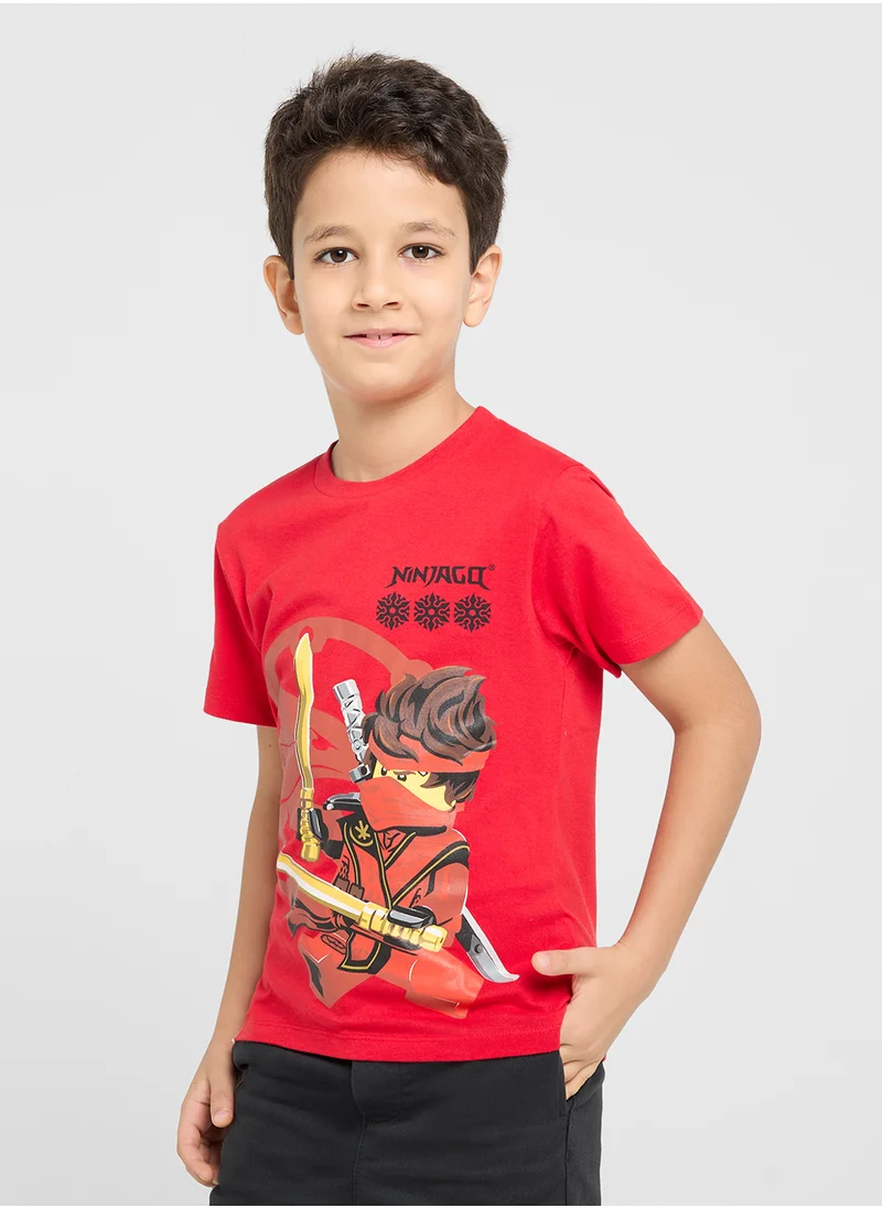 MINECRAFT LEGO NINJAGO Boys Printed T-shirt