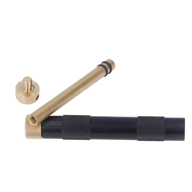 Fire Piston: Aluminum Alloy & Brass Construction - Portable Compressed Ignition Fire Starter for Camping Hiking Outdoor Survival Adventures - Image 4
