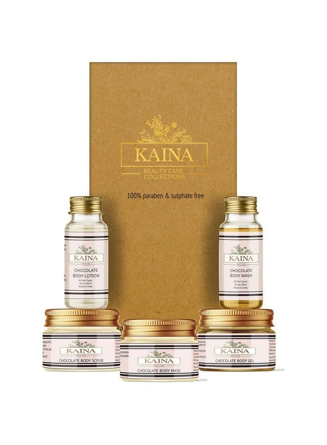 KAINA BEAUTY CARE COLLECTIONS Kaina Chocolate Body Polishing Kit Set Of 5 - Image 2