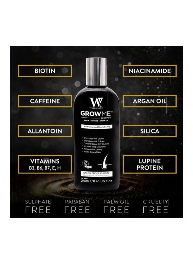 Watermans Watermans Best Hair Growth Shampoo Sulphate & Paraben Free, Caffeine, Biotin, Argan Oil, Allantoin, Rosemary.  - Image 4