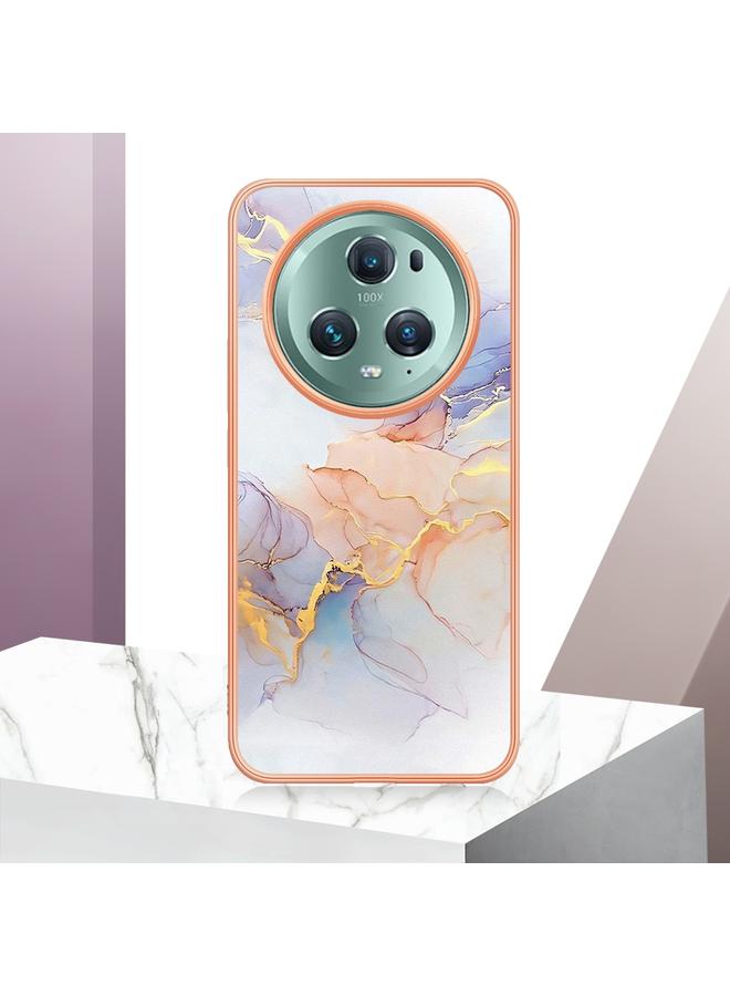 Green Tiger Case For Honor X9a/Magic5 Lite Electroplating IMD TPU Phone Case - Image 2