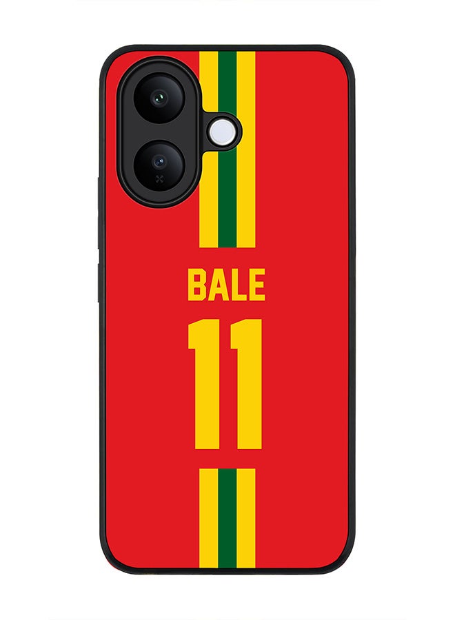 For vivo V60 Lite 5G / V60 Lite 4G Case,Slim fit Camera Protection, Shockproof Thin Phone cover  - Football - Wales,  Bale