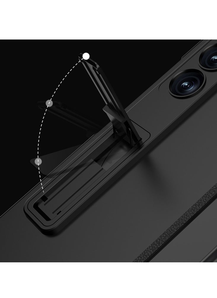 GKK For Samsung Galaxy Z Fold 6 GKK Integrated Full Coverage Magnetic Fold Phone Case BLUE  - Image 5