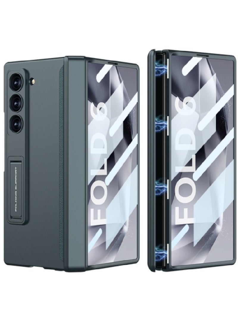 GKK For Samsung Galaxy Z Fold 6 GKK Integrated Full Coverage Magnetic Fold Phone Case BLUE  - Image 1