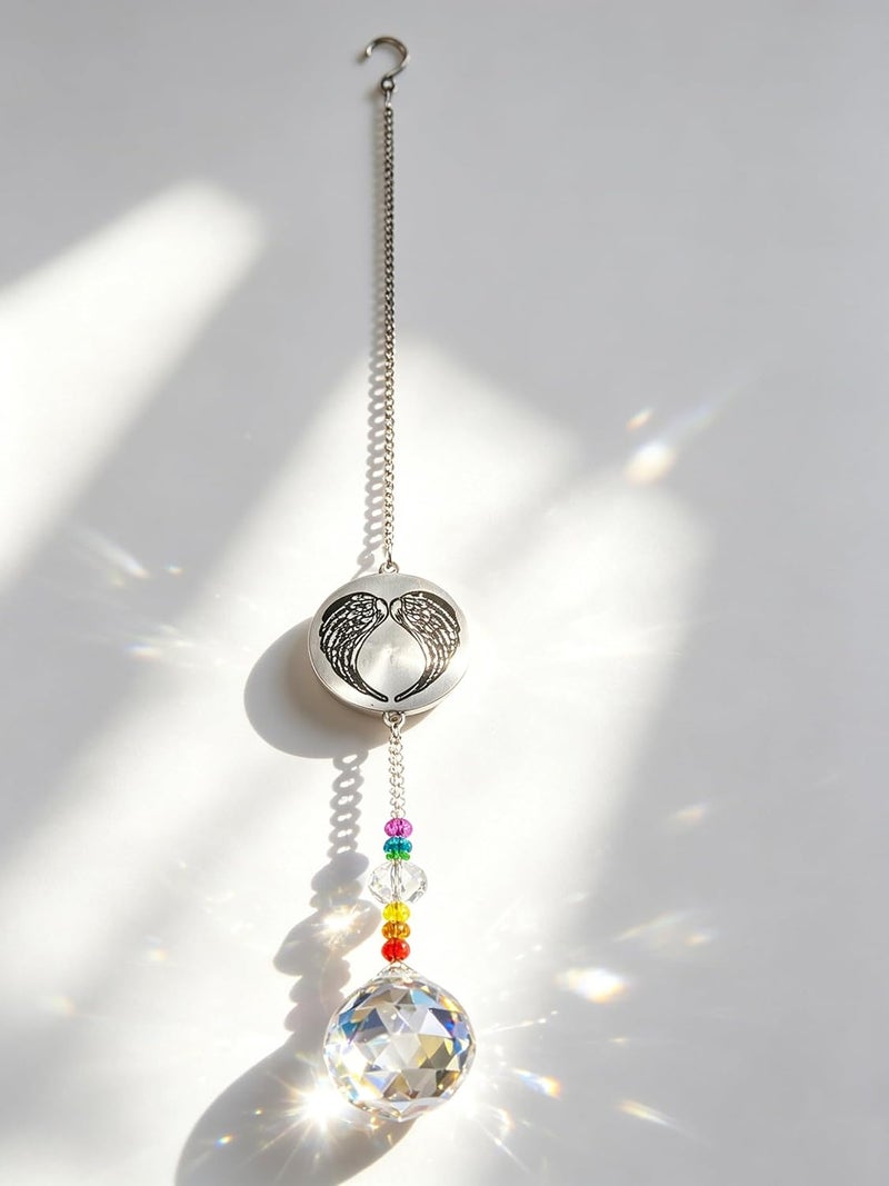 Persofine Memorial Gifts Crystal Suncatcher,Unique Sympathy Gifts for Loss of Loved One,Rainbow Maker Bereavement Gifts Box for Loss of Father Mom Dad Son Daughter Husband Brother Grandmother (Mom) - Image 3