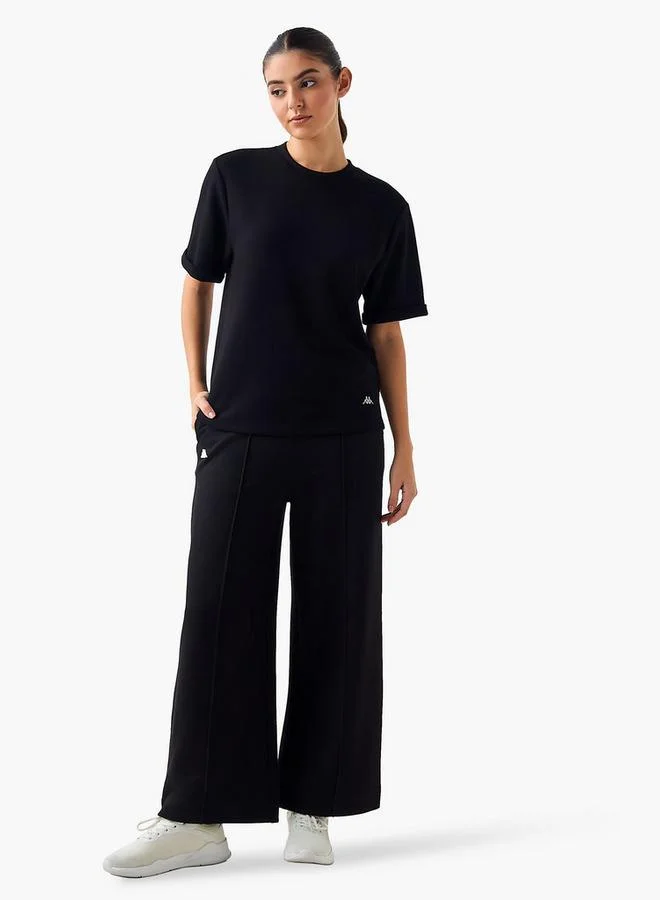 Kappa BLACK Kappa Women Graphic Print T shirt for Women | Best Price UAE