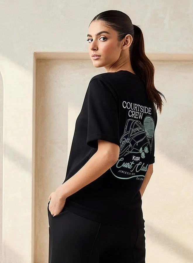 Kappa Kappa Women Graphic Print T shirt
