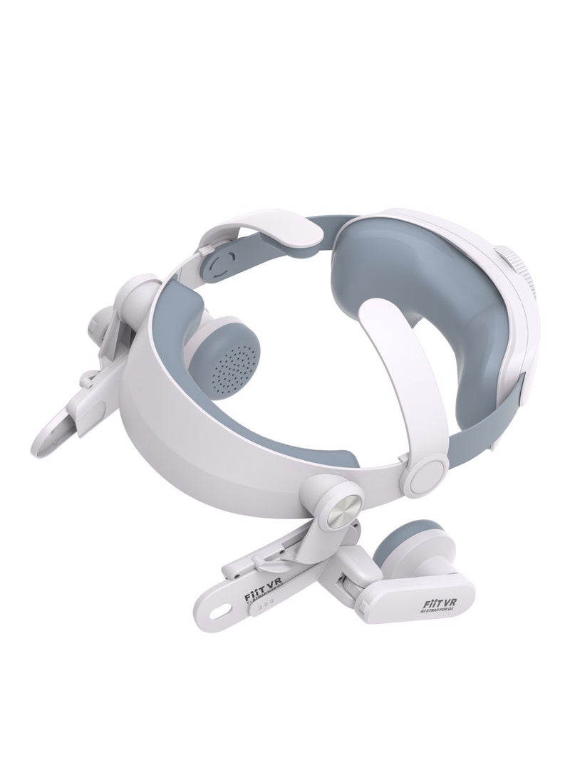 Compatible with Meta Quest 3 Headset VR Accessories Comfort Over-Ear Virtual Reality Headset, 1 pair of Noise-Cancelling VR Over-Ear Sound Headset - Image 1