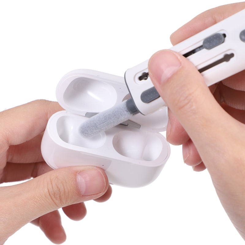 2 Sets Earphone Cleaning Brush Multifunctional Keycap Puller Headset Cleaner - Image 3