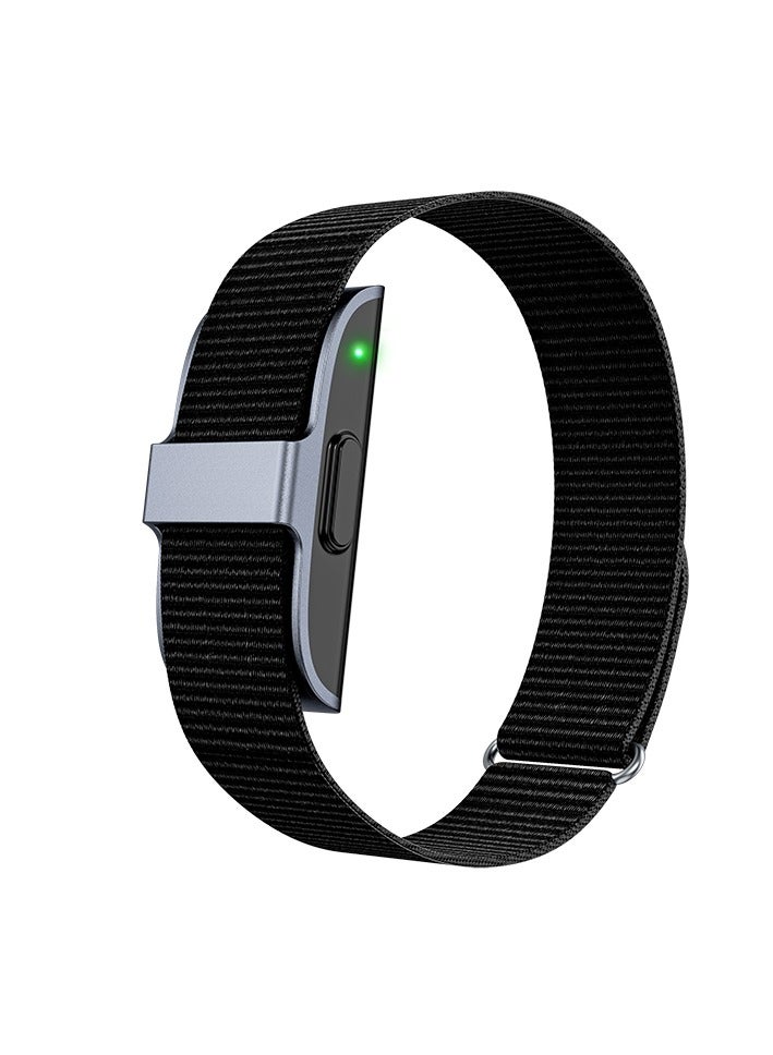 Jstyle 2208A Smart Screenless Bracelet, Heart Rate Pedometer Sports Fitness Tracker, Men's and Women's Electronic Waterproof Bracelet Detection Sleep Quality Intelligent Health Bracelet