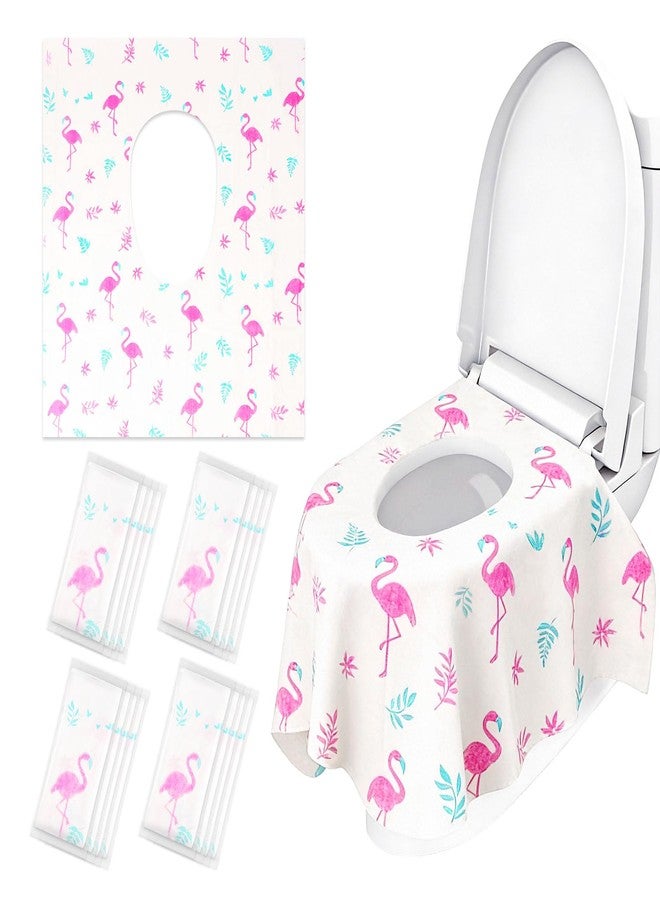 Volokitx 32 Pcs 23.5" x 25.4" Disposable Toilet Seat Covers for Kids & Toddlers, Hygienic & Convenient Potty Training Seat Covers, Perfect for Travel & Public Restrooms - Image 1