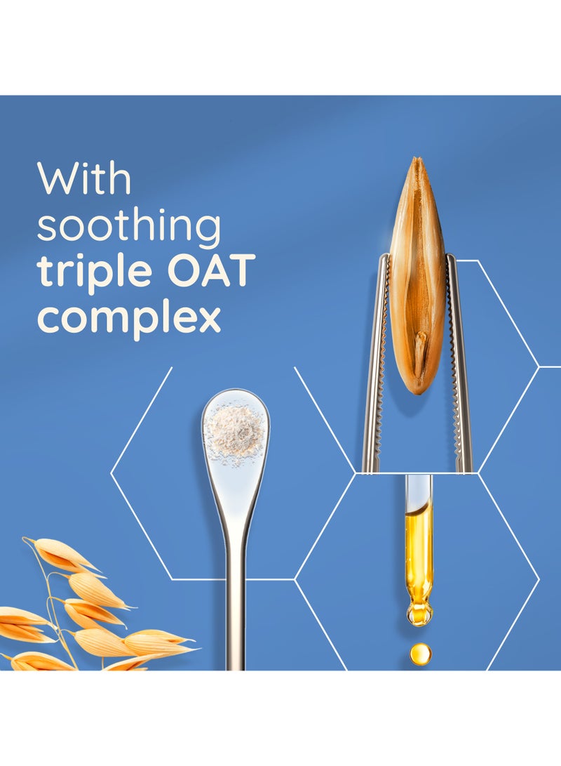 Aveeno Sensitive Skin Relief Moisturising Body Wash With Soothing Triple Oat Complex 500ml - Image 3