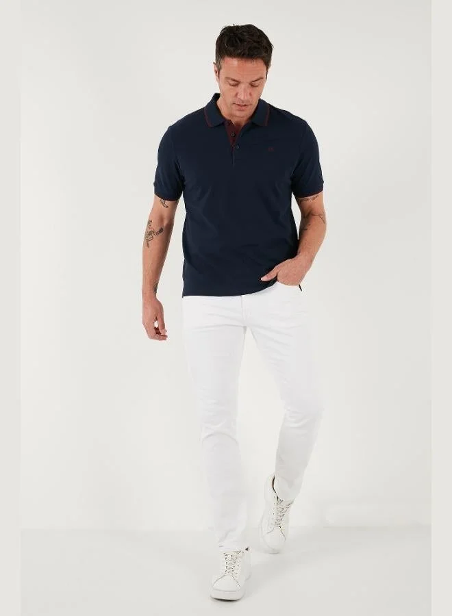 Buratti  Buratti 100% Cotton Buttoned Regular Fit Polo Collar T Shirt Men's POLO COLLAR T SHIRT 5902118 for Men | Best Price UAE