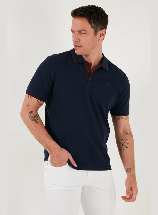 Buratti  Buratti 100% Cotton Buttoned Regular Fit Polo Collar T Shirt Men's POLO COLLAR T SHIRT 5902118 for Men | Best Price UAE