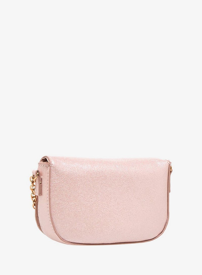 Flora Bella By Shoexpress Embellished Bow Crossbody Bag with Chain Strap - Image 4