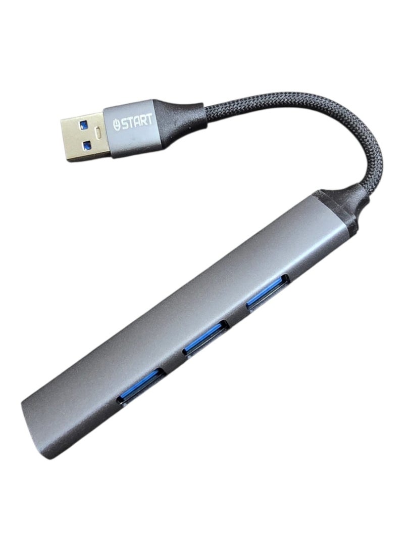 START DS-44U 4-in-1 USB Hub, Adapter Cable and Portable Hub with 4 USB 3.0 Ports - Image 3