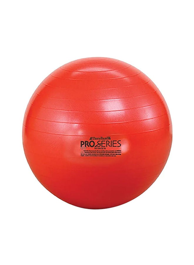 Pro Series Scp Exercise Ball, 55Cm - Red