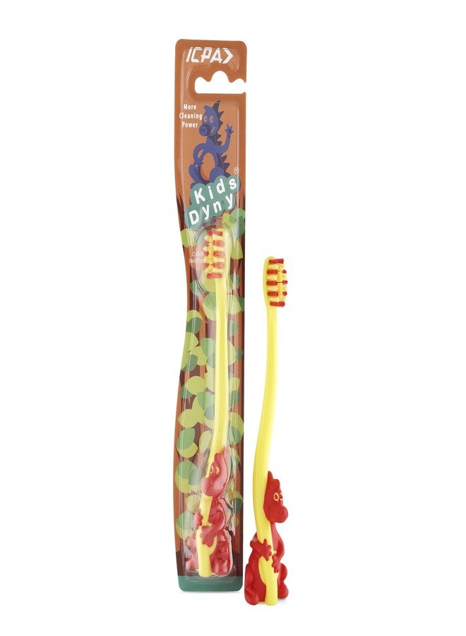 ICPA Kids Dyny Manual Toothbrush (Pack of 4), Multicolour - Image 2