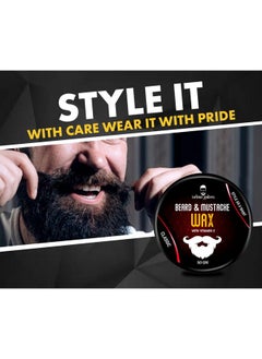 Beard & Mustache Wax (50 Gm) For Strong Hold | Natural Beard Wax | Enriched With Vitamin E & Omega-3 | Gives Natural Shine - pzsku/Z651058952A36939379F4Z/45/_/1733730122/46c001d5-ff46-4c81-b410-cfc8e38c5c7d