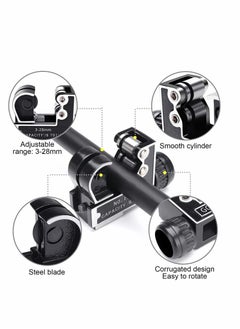 Y&D Pipe Cutter 3-28mm, Mini Tubing Tool for Cutting Pipes of Copper, Brass, PVC Aluminum, Plastic Steel Tubes  - Image 4