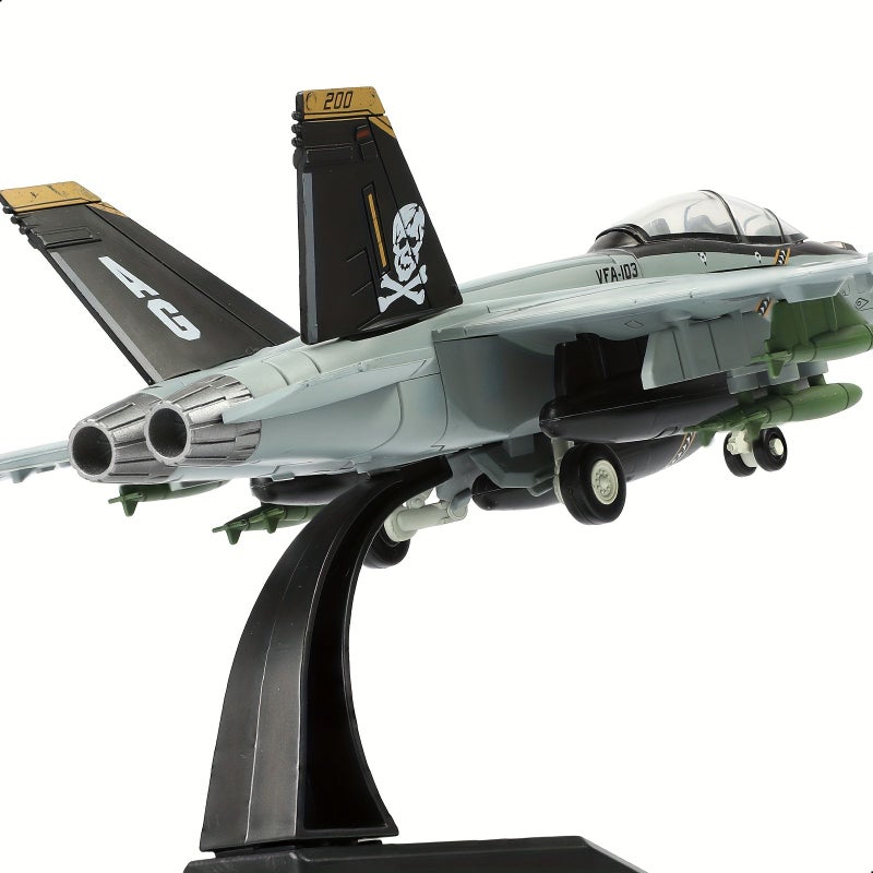 1 72 Scale F14 Black Fighter Jet Model Aircraft Collection Transformable Toy Gift Set For Aviation Enthusiasts Home Decor - Image 5