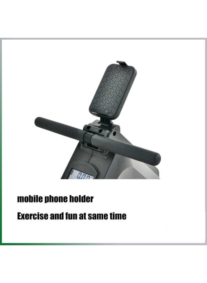 لليفانتي جهاز التجديف معدات لياقة بدنية منزلية لتقوية الأرداف ونحت الخصر | يتحمل وزن حتى 140 كجم | تصميم قابل للطي مع شاشة رقمية | مثالي للكارديو، تدريب القوة، وفقدان الوزن - Image 5