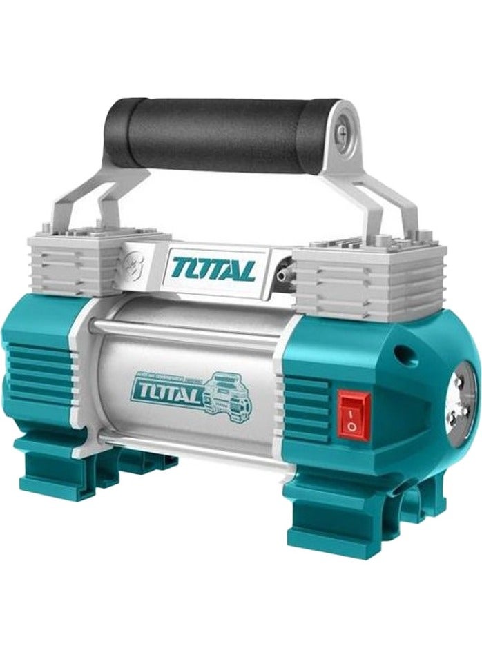 TOTAL Electric Car Tire Inflator 2 Piston - Image 2