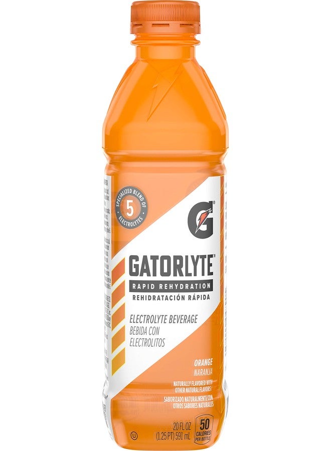 Gatorade Gatorlyte Rapid Rehydration Orange Electrolyte Beverage,20 Fl Oz Bottle - Image 1