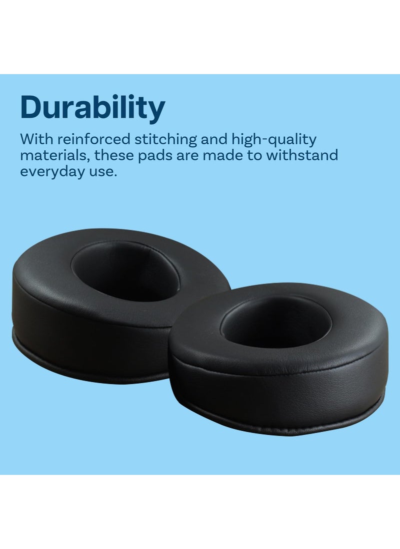 Mmobiel Ear Pads Replacement for ATH M50X M40X M30X  Turtle Beach Recon 50  Stealth 600 700 520 SeriesRazor Blackshark V2 XHyperX Cloud Series Headset by MMOBIEL  Cushions Replacement  Black  - Image 5