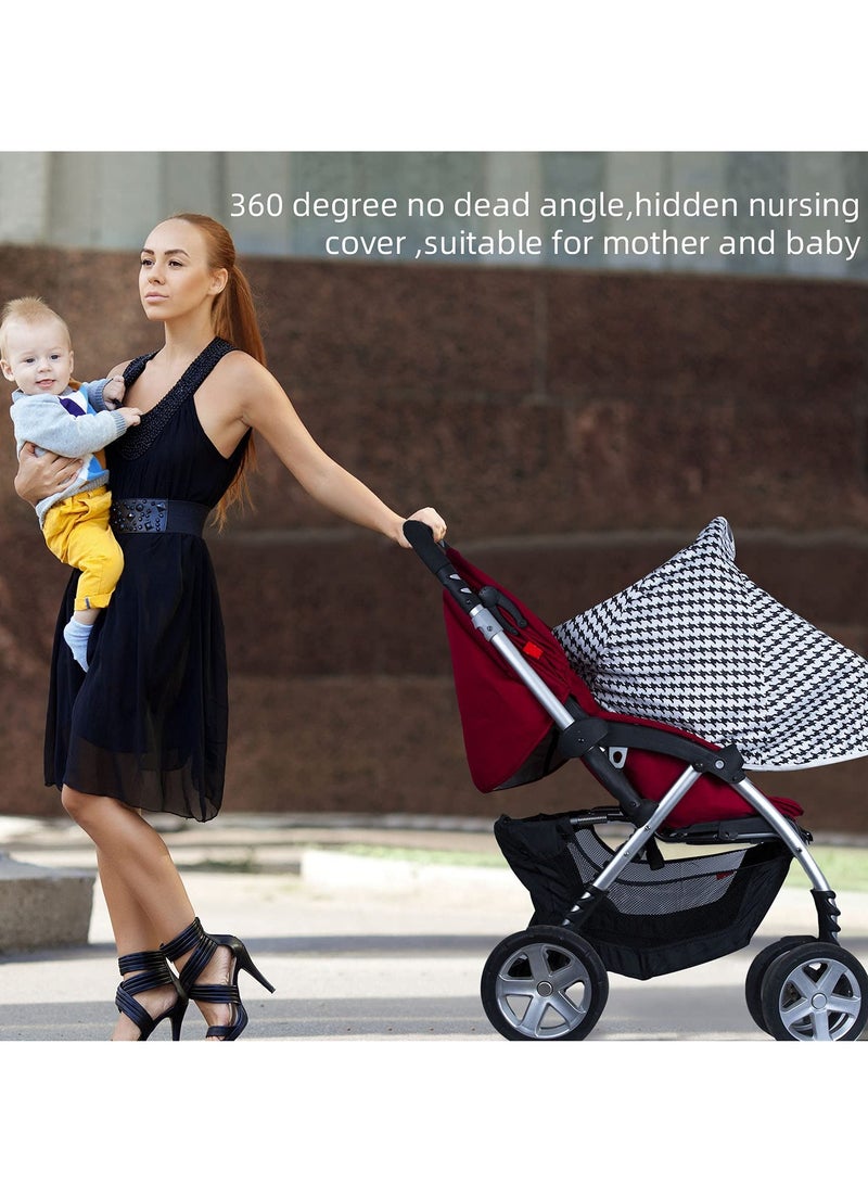 جويو غطاء مقعد السيارة وشاح شال مقعد السيارة يغطي للأطفال الرضع غطاء مقعد السيارة الرضع لفتاة وشاح شال أغطية مقعد السيارة الطفل غطاء مقعد السيارة الفتيات غطاء مقعد السيارة الصبي وشاح شال - Image 5