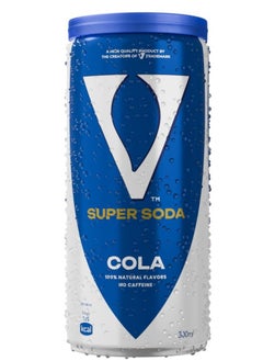 V Super Soda Cola Can 300 ml