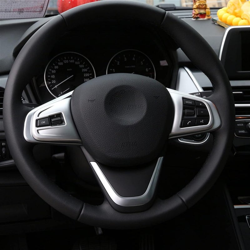 Wivplex ABS Chrome Steering Wheel Button Cover Trim for BMW - Image 4