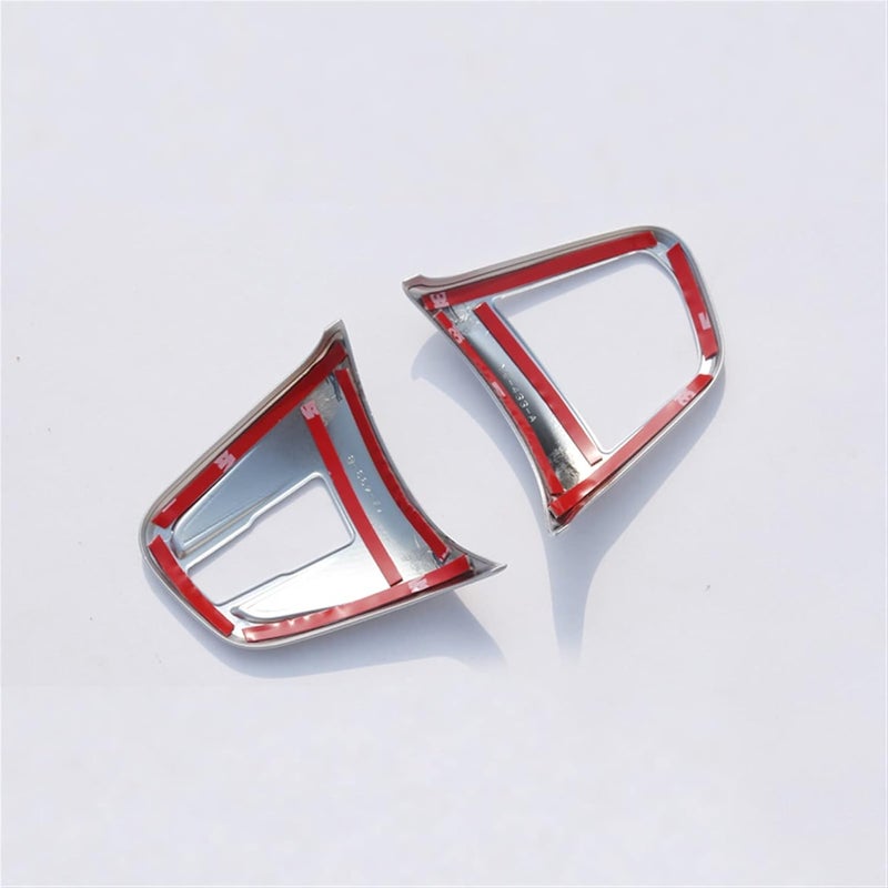 Wivplex ABS Chrome Steering Wheel Button Cover Trim for BMW - Image 2