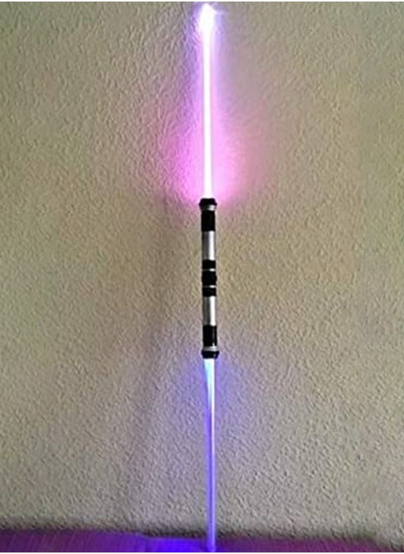 2-Piece Lightsaber With Sound Cosplay Different Color Led Light Flash And Sound Effect inch