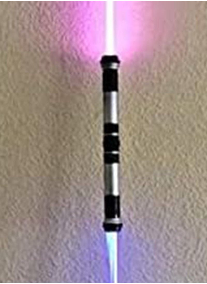 2-Piece Lightsaber With Sound Cosplay Different Color Led Light Flash And Sound Effect inch