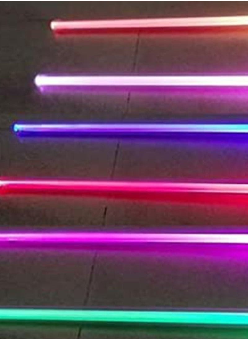 2-Piece Lightsaber With Sound Cosplay Different Color Led Light Flash And Sound Effect inch