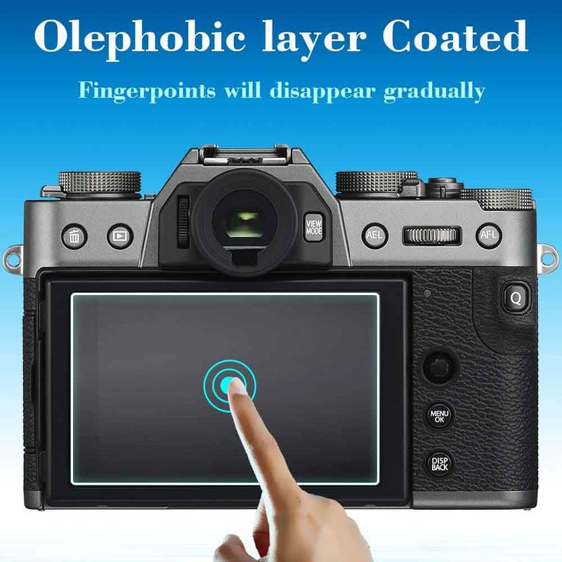 ULBTER Screen Protector for Fujifilm X-T30 II X-S10 X-T30 X-T20 X-T10 X-E3 Fuji XS10 XT30 XF10 XT100 X-A1 X-A2 ã€Not for X-S20ã€‘Camera,ULBTER 0.3mm 9H Hardness Tempered Glass Flim Anti-Scrach Anti-Fingerprint -3 Pack - Image 4