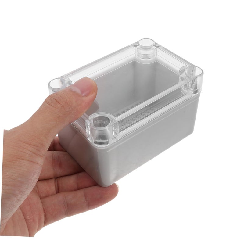 Waterproof IP68 Junction Box with Transparent Lid Screw Terminal Dustproof Project Enclosure Suitable for Outdoor DIY Electronics - Image 4