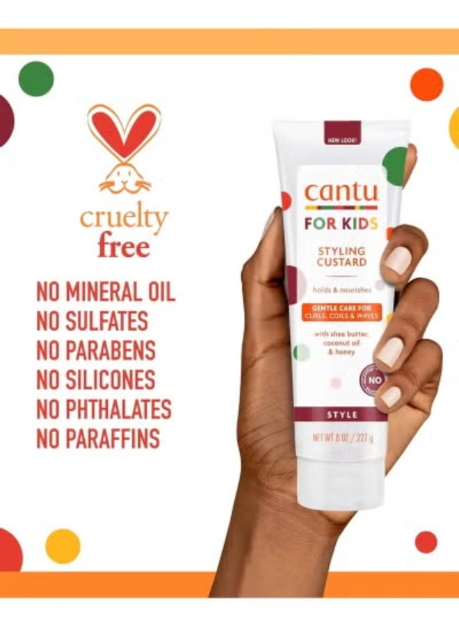 Cantu Custard Cream for Styling and Caring for Wavy Hair for Children 227g - Image 2