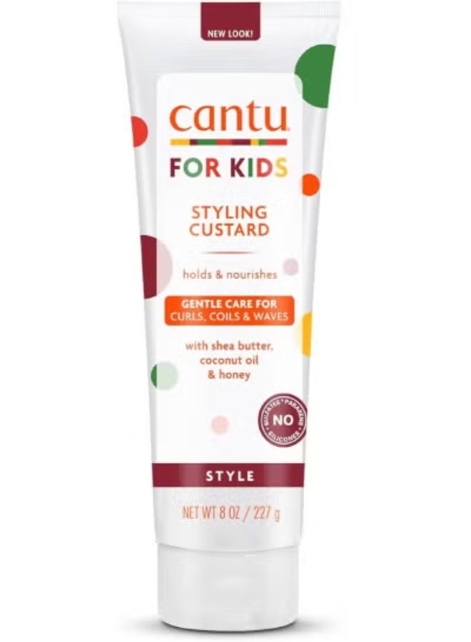 Cantu Custard Cream for Styling and Caring for Wavy Hair for Children 227g - Image 1