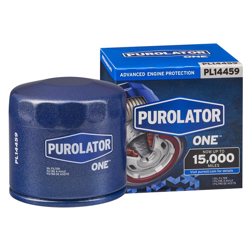 Purolator PL14459 PurolatorONE Advanced Engine Protection Spin On Oil Filter Compatible With Hyundai Elantra Sonata Tucson Accent Sante Fe Kia Soul Optima Sportage Sorento and Honda Accord
