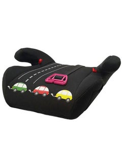 XiuWoo Car Seat Booster for Kids, Travel Booster Backless Seat for Car,Comfortable and Suitable for 4+ Years 22-36kg Kids,Black  - Image 1