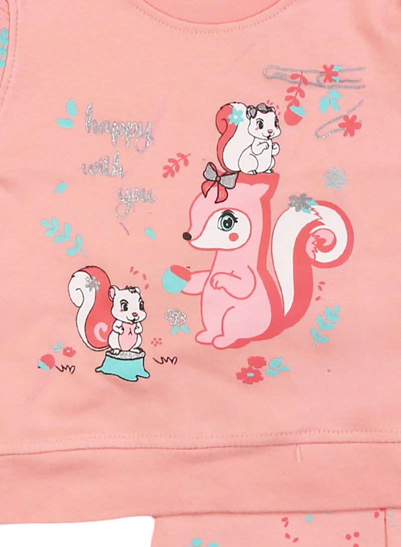 زيركون بيجامة شتوي لحديثي الولادة - 1315 - Image 2