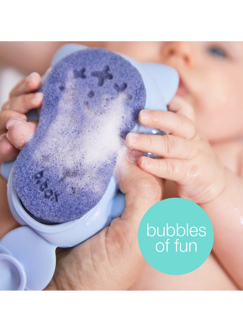 b.box إسفنجة بديلة، عبوة مزدوجة – ثعلب صغير، رؤوس إسفنجية ناعمة وصحية لفرشاة الزجاجات، سهلة الاستبدال، خالية من BPA - Image 3