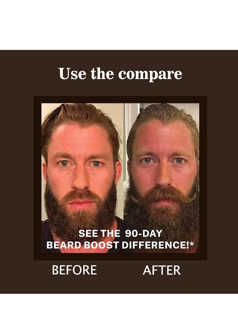 TONISABERY - Men's Beard Shampoo, Moisturises and Softens Beard, Beard Anti-Dandruff Shampoo for Dry Skin, Reduces Itching and Beard Dandruff, Beard Lotion, Facial Hair Shampoo, Men's Beard Care(100ml) - Image 1
