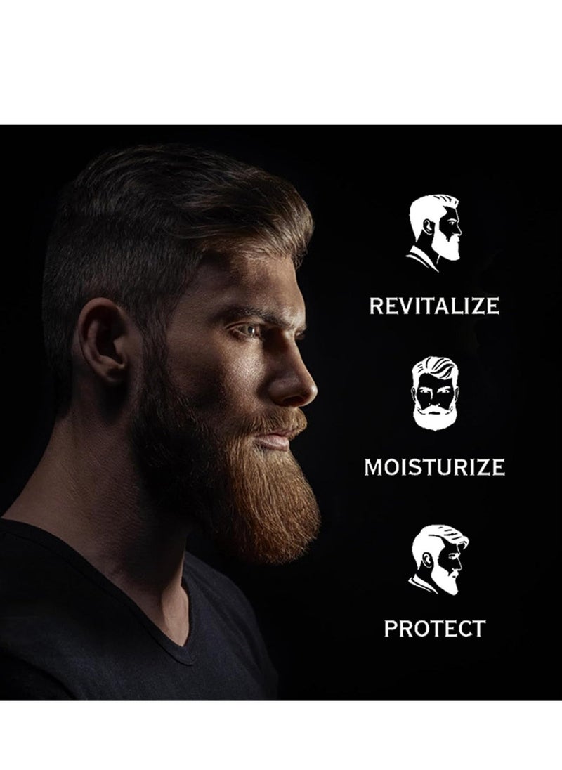 TONISABERY - Men's Beard Shampoo, Moisturises and Softens Beard, Beard Anti-Dandruff Shampoo for Dry Skin, Reduces Itching and Beard Dandruff, Beard Lotion, Facial Hair Shampoo, Men's Beard Care(100ml) - Image 1
