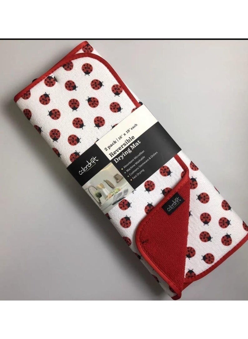 بساط تجفيف الأطباق من اجفا، مقاس 38 × 50 سم - متعدد الألوان - Image 4