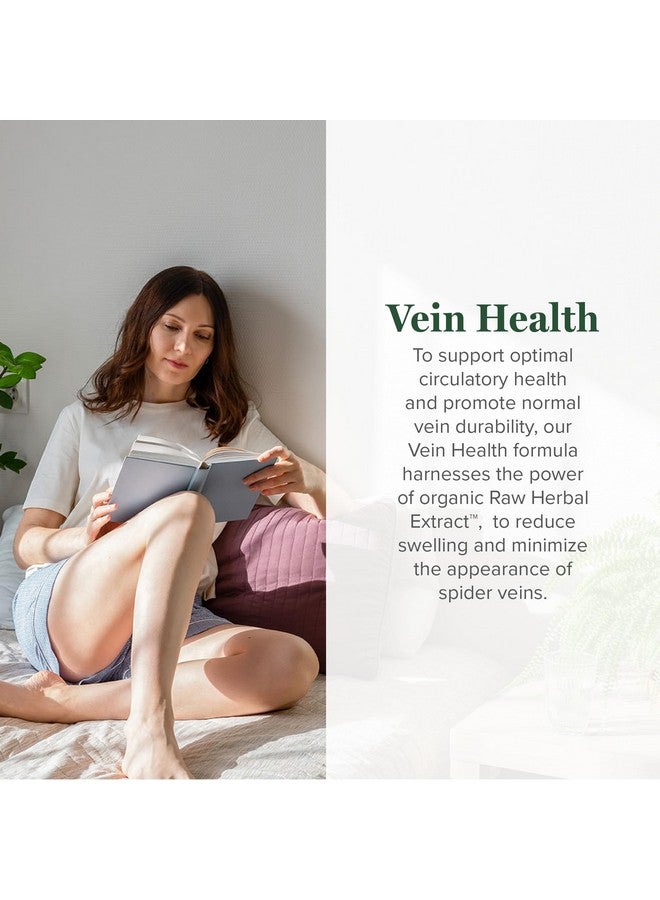 global healing center مكمل سائل نباتي لصحة الأوردة من جلوبال هيلينغ - قطرات نباتية لدعم تدفق الدم والدورة الدموية، تساعد في علاج الأوردة العنكبوتية والدوالي لأرجل صحية - جذور كستناء الحصان العضوية - 2 أونصة سائلة - Image 2