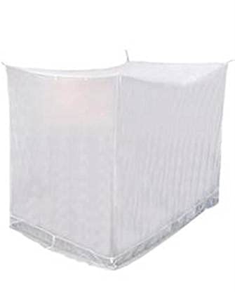 ANTIMOS ANTIMOS Nylon Adults Singal Bad Size 6x4x5 Mosquito Net Mosquitoes Protection Comfortable for Family 100 AIR Flow Mosquito Net White  - Image 2