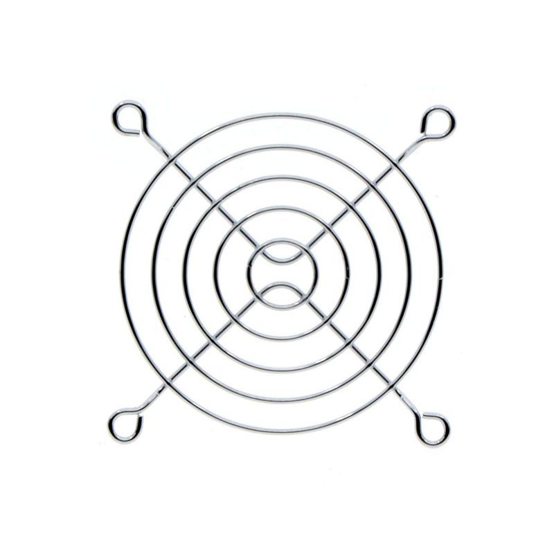 bnafes 10Pcs Fan Grill 80mm Metal Axial Cooling Fan Finger Guard Protective Grill for PC Ventilator - Image 1